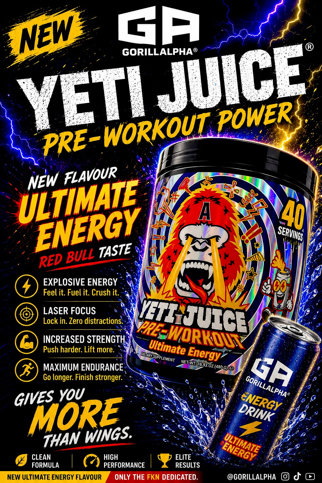 Yeti juice® - New Ultimate Energy