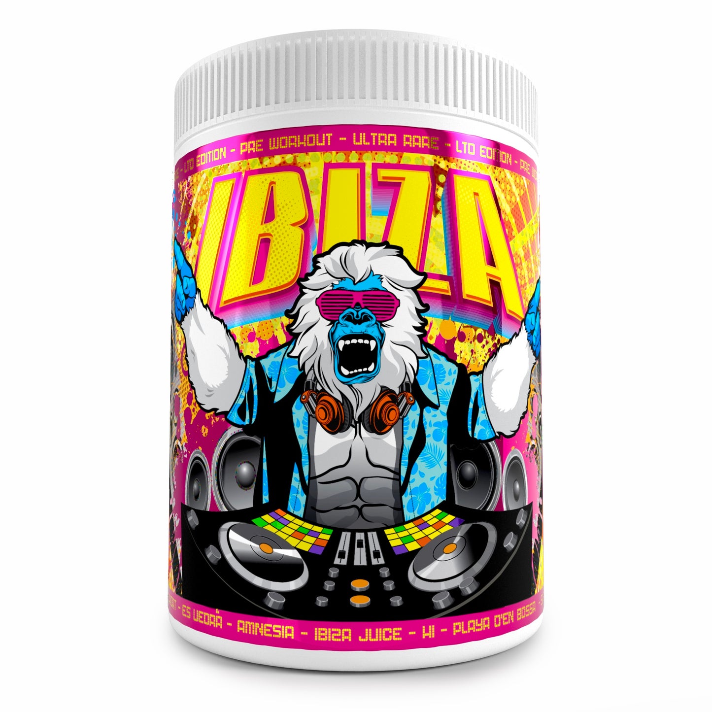IBIZA JUICE “OG” PRE WORKOUT - ULTRA RARE - LTD EDITION - STRAWBERRY PINEAPPLE.