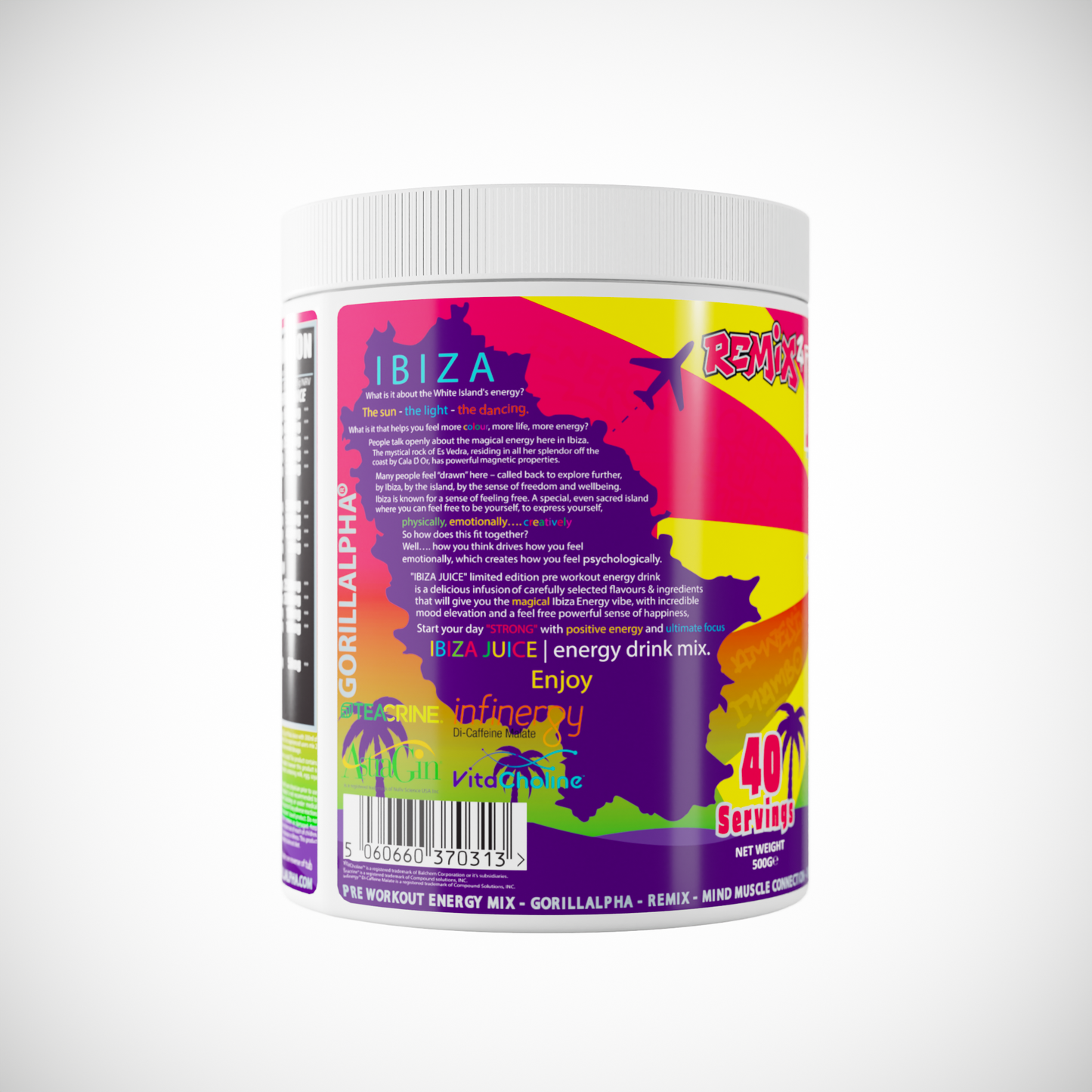 Ibiza Juice “OG” Remix. 2 - Strawberry Orange Lime Slushy Flavour