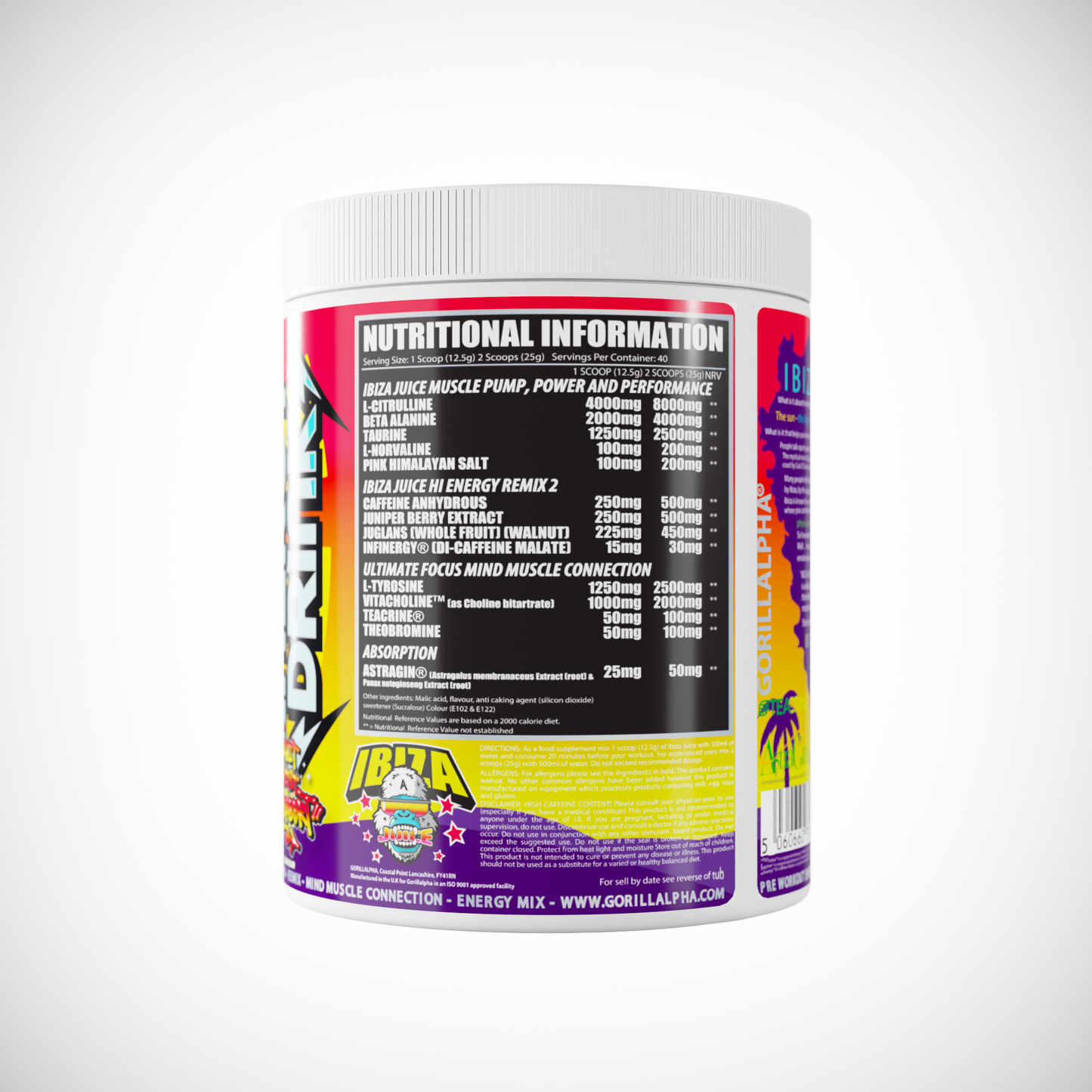 Ibiza Juice “OG” Remix. 2 - Fruit Sherbet Twist Flavour