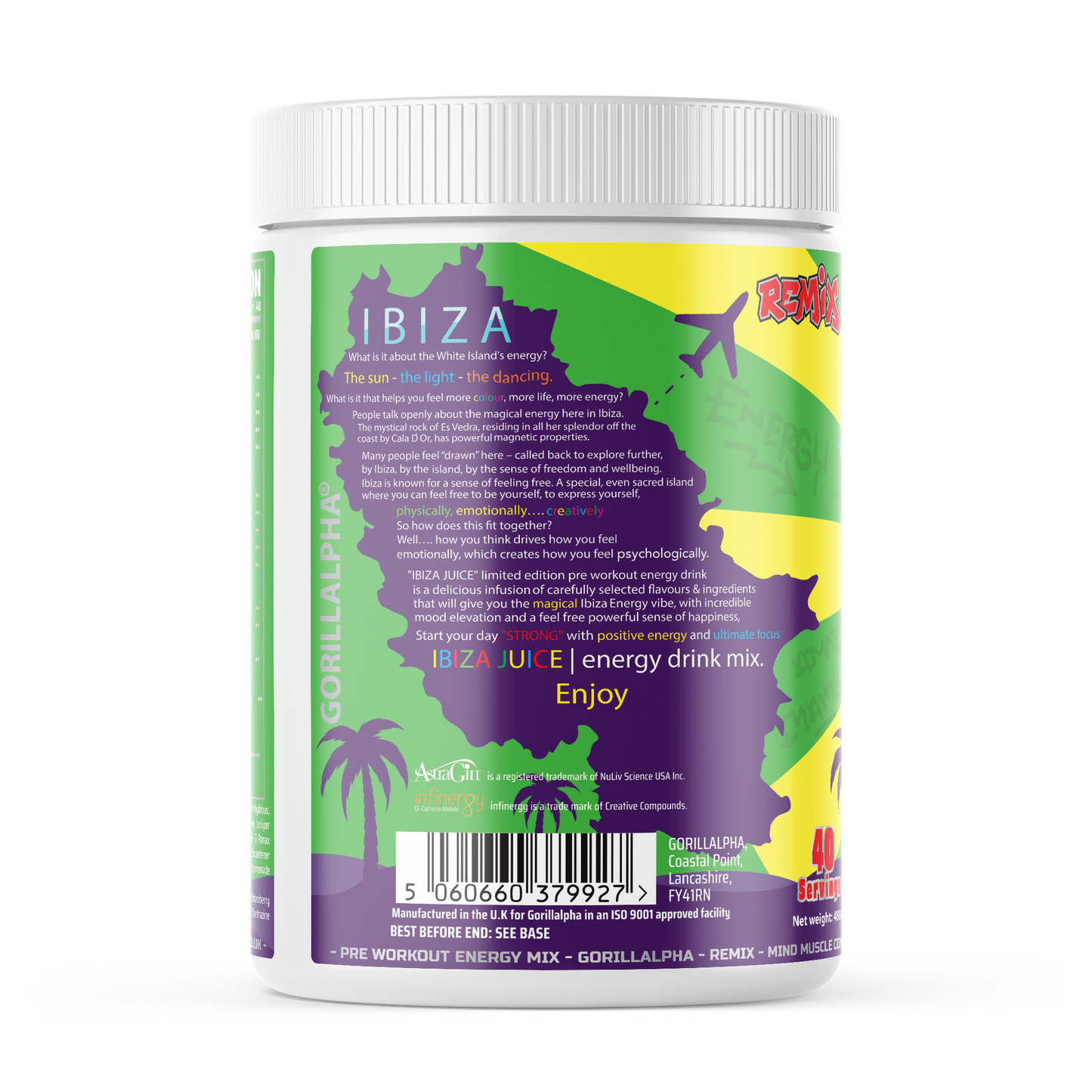 IBIZA JUICE REMIX - Pacha Fruit strawberry watermelon flavour