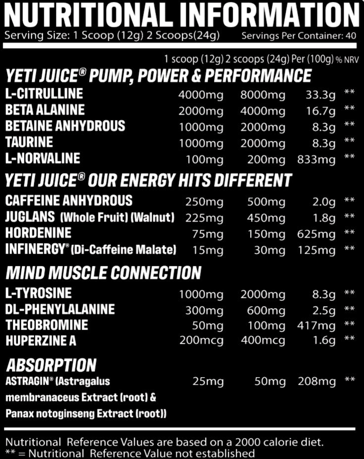 YETI JUICE - Ultimate edition