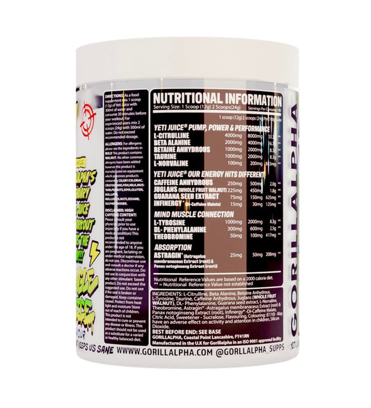 YETI JUICE® Jungle Juice Fruity Flavour