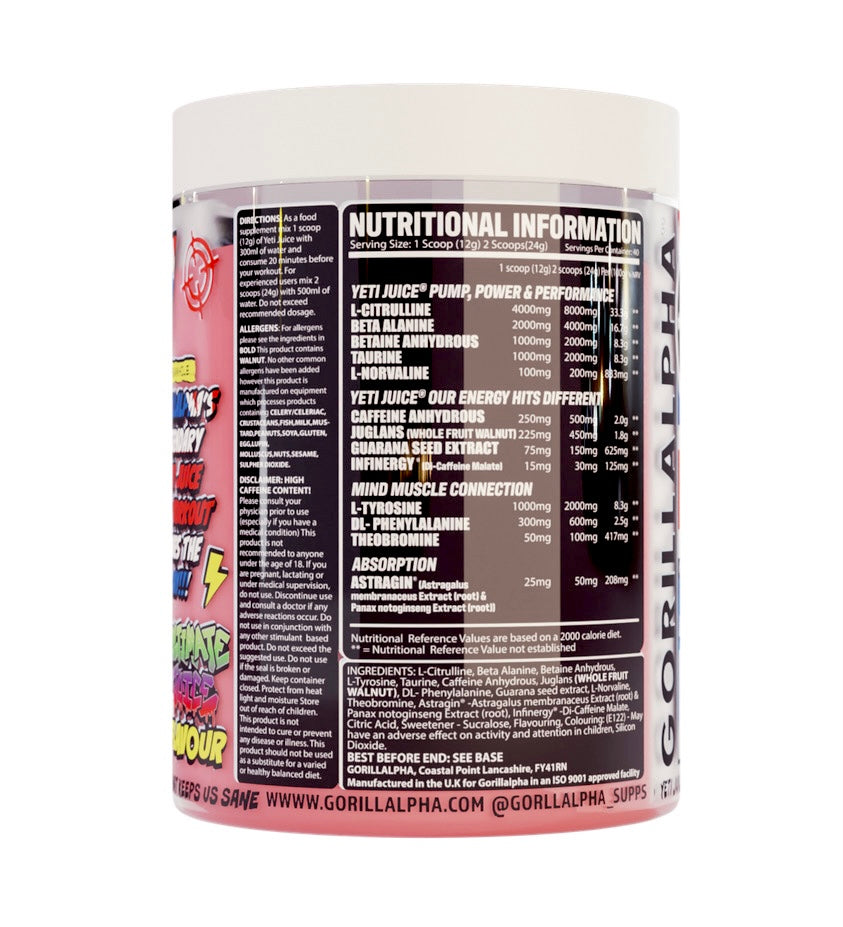 YETI JUICE® (Super Edition) Ultimate Juice Flavour