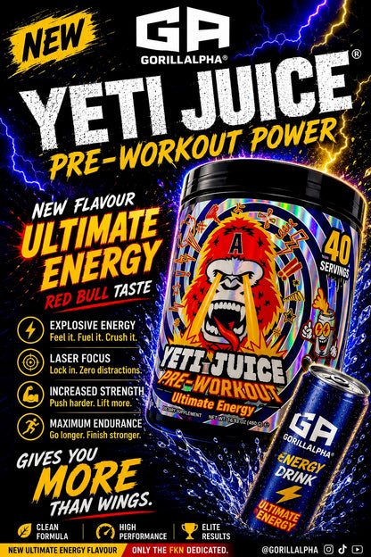 Yeti juice® - New Ultimate Energy