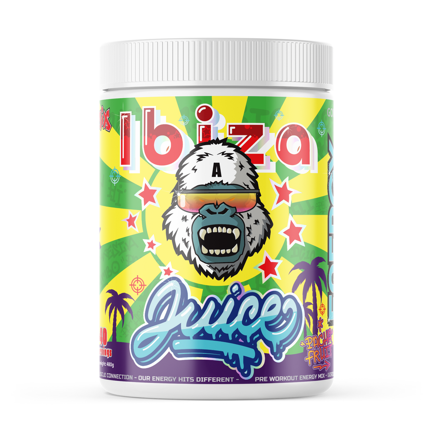 IBIZA JUICE OG - Pacha Fruit strawberry watermelon flavour