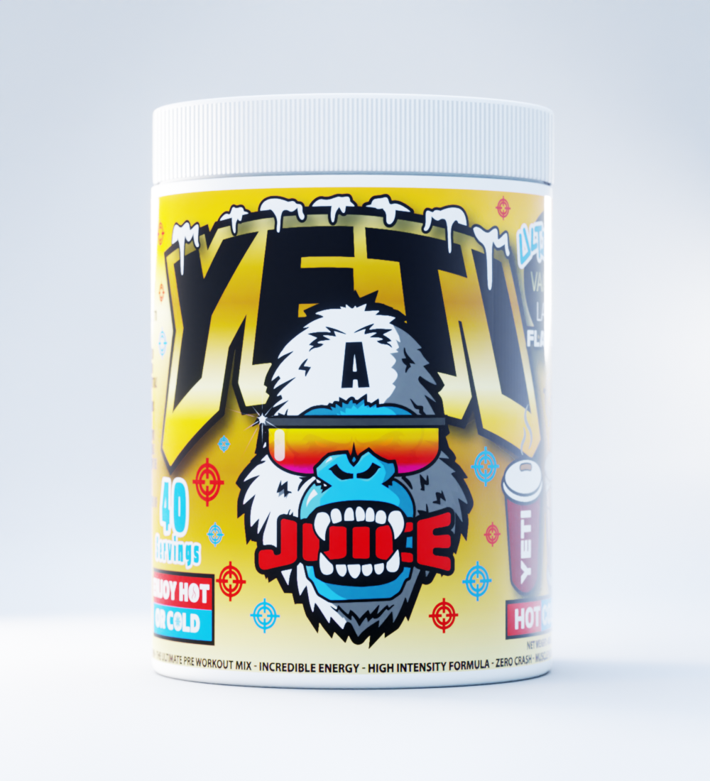 YETI JUICE® Ultimate vanilla latte flavour